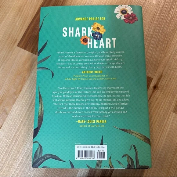 Shark Heart: A Love Story Hardcover Book - Picture 2 of 4